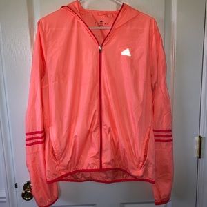 🦩Adidas reflective windbreaker